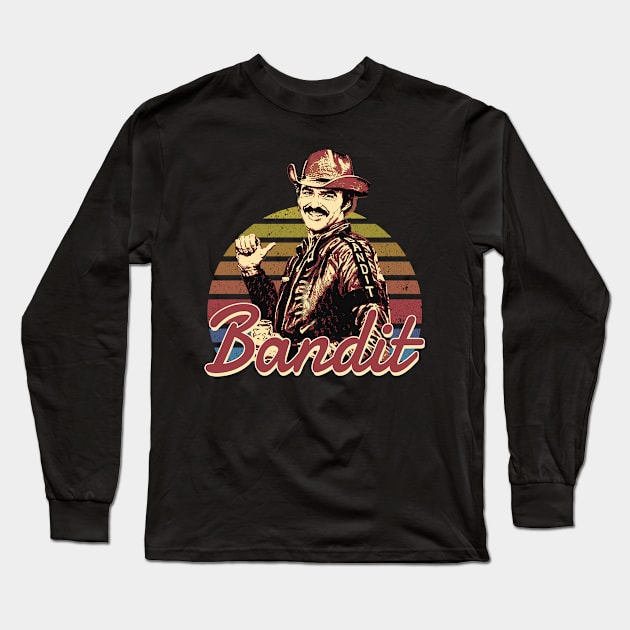 Smokey And The Bandit - Burt Long Sleeve T-Shirt by podni cheear